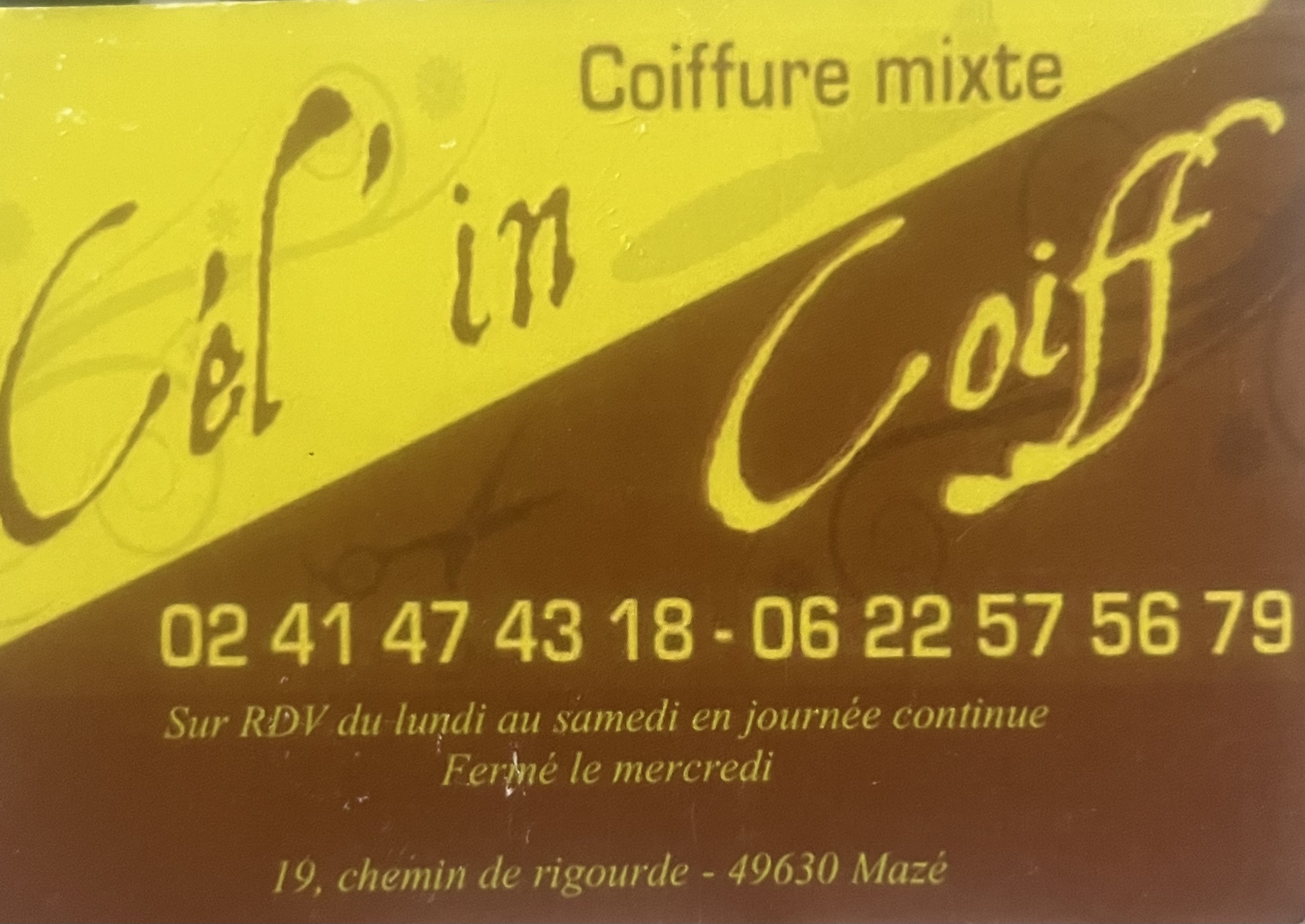 Logo de Cel’in Coiff