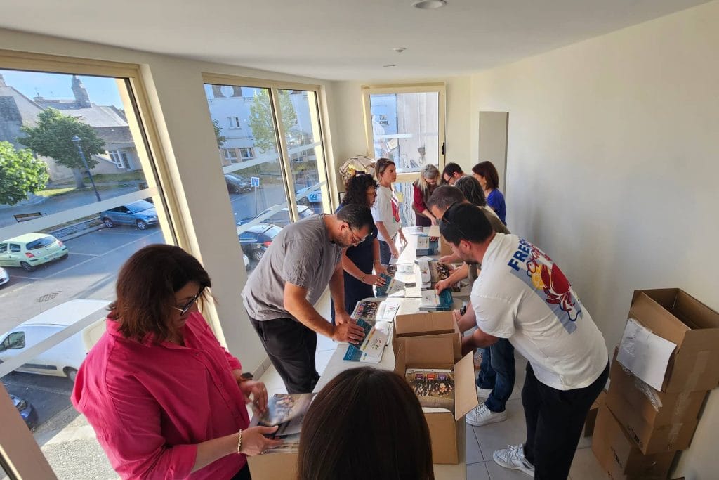 Encartage livrets Made in Mazé-Milon